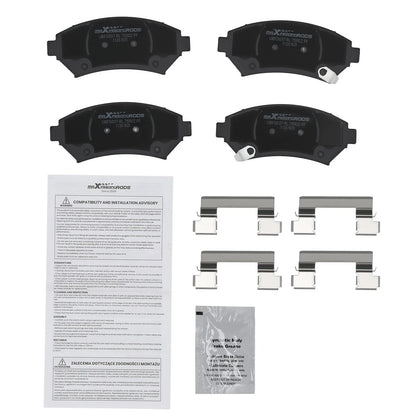 Front Ceramic Brake Pads Set for Cadillac DeVille, Pontiac Grand Prix 2004-2008