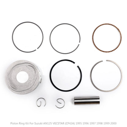 Piston Kit 52.00mm for AN-125 Suzuki Burgman (1995–2000) 12111-20E03-0F0