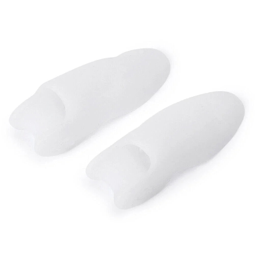 2X Gel Silicone Bunion Corrector for Little Toe Separator Protector