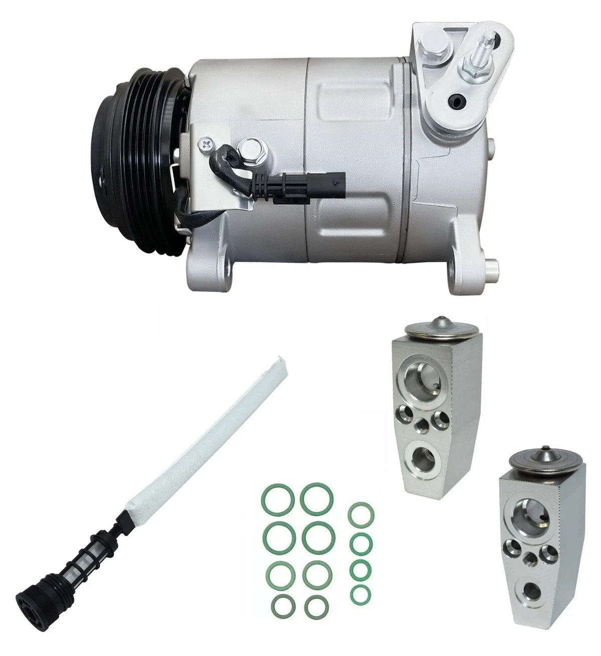 AC Compressor Kit for Chevrolet Suburban 5.3L V8 (2017–2017)