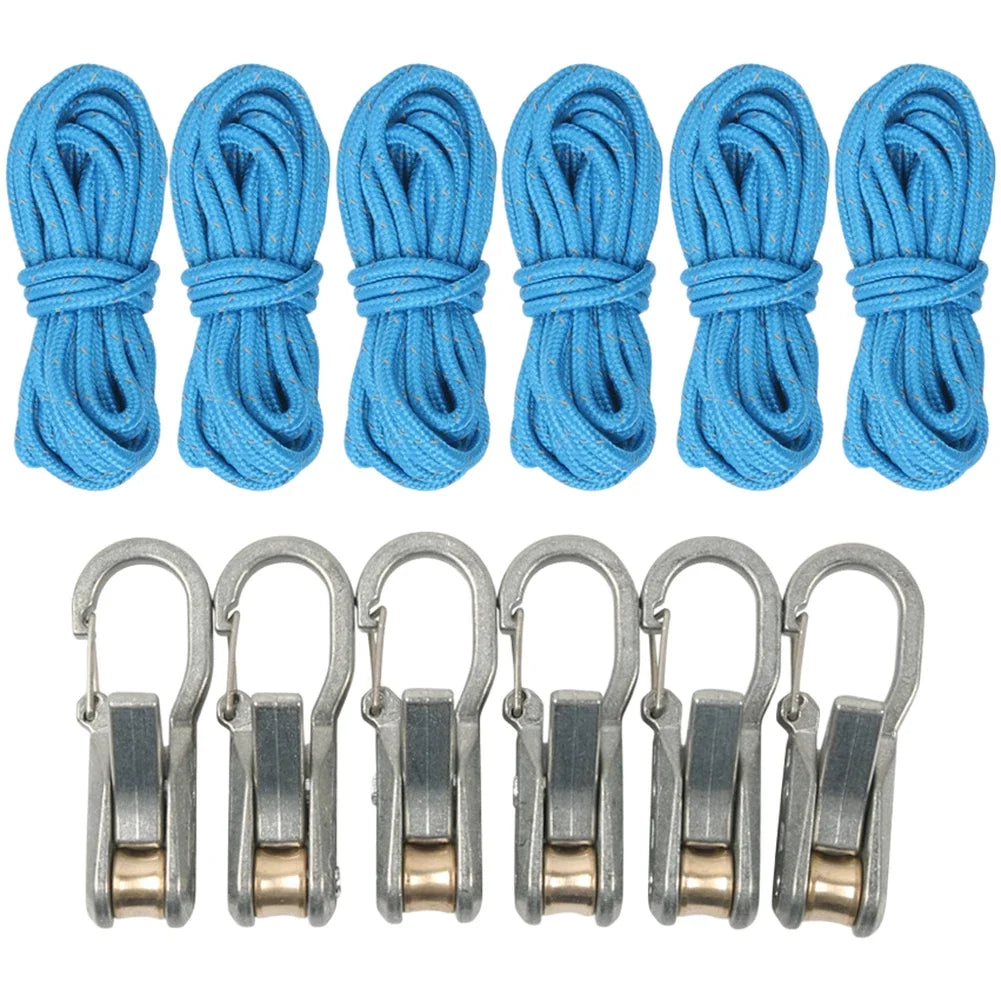Stainless Steel Rope Tensioner with Roller Lock for Marine Use (Outdoor)