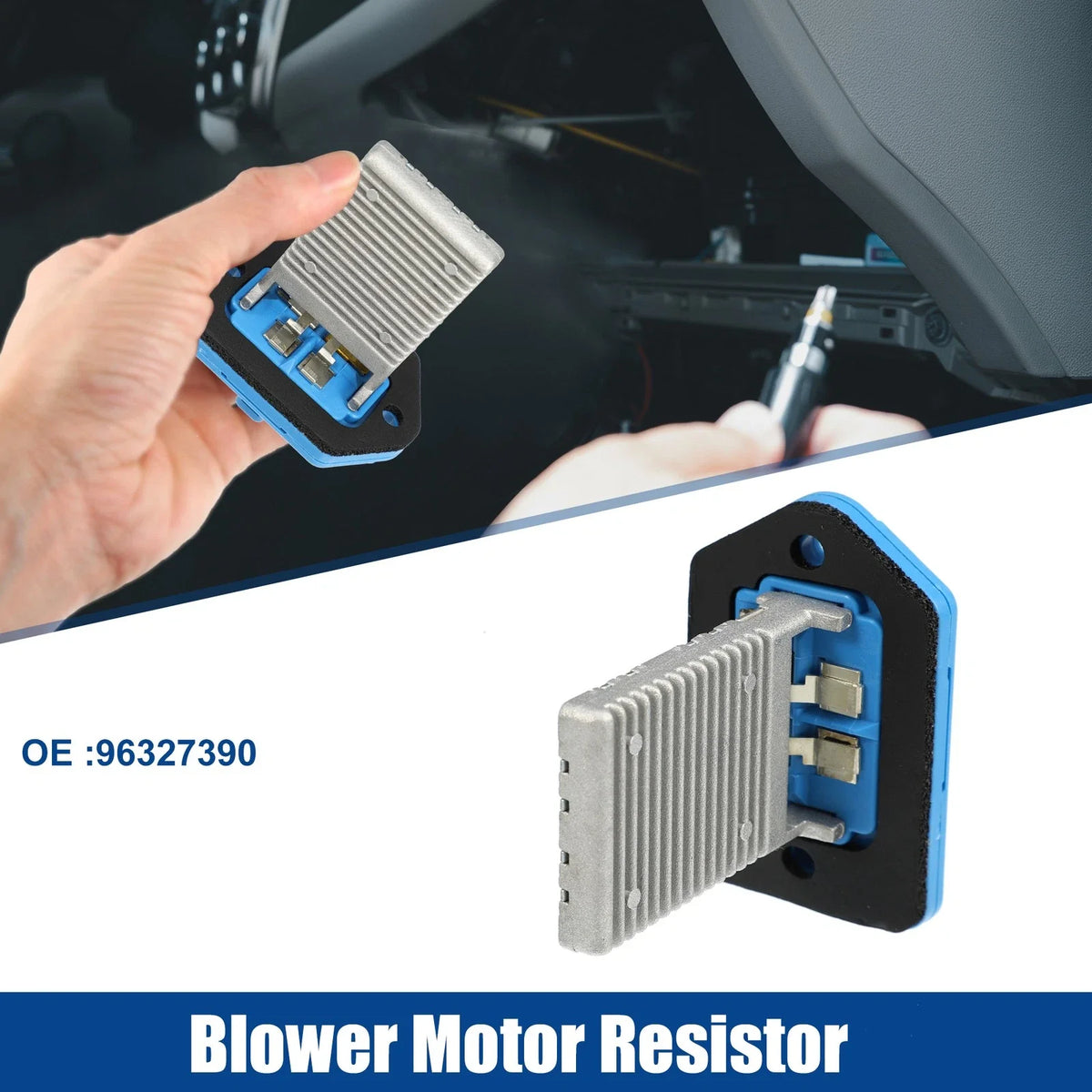Blower Motor Resistor for Hyundai (1Pcs) 726215842579
