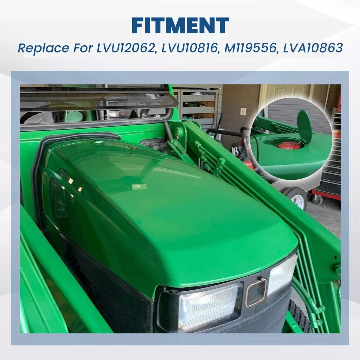 Upper Hood for John Deere 4200 4210 4300 4400 4410 (2000-2005) #LVA10863
