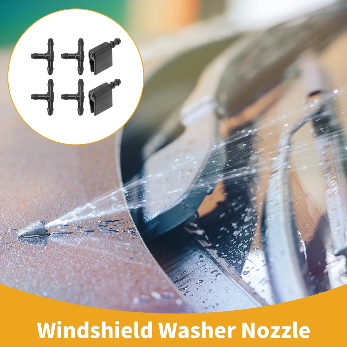 Windshield Washer Nozzle Kit for Volkswagen Crafter (2006–2018) No. 2E1955985