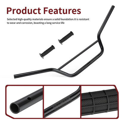 Handlebar & Grips for Yamaha YFZ350 1987-2001 / Blaster YFS200 1988-2001