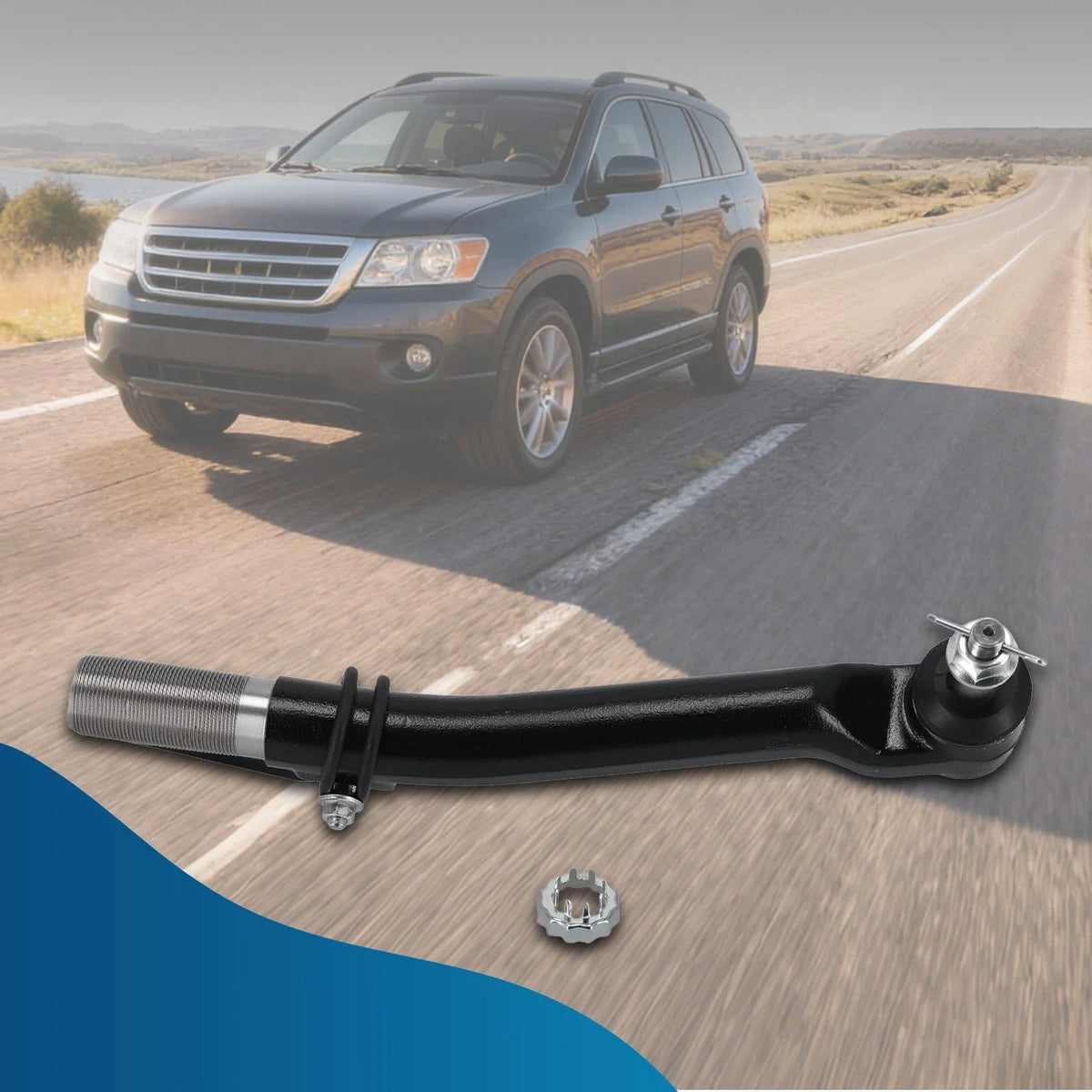 Front Left Tie Rod Outer for Ford F-350 F-250 2005–2022 7C3Z3A131E