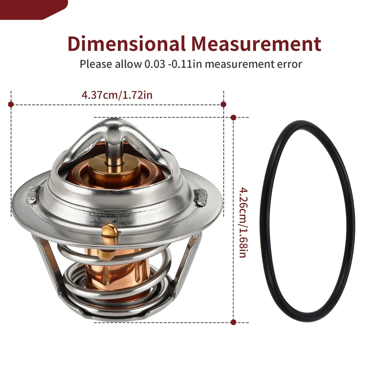 O-Ring and Thermostat for Kawasaki Prairie 700 / KFX700 2004-2011