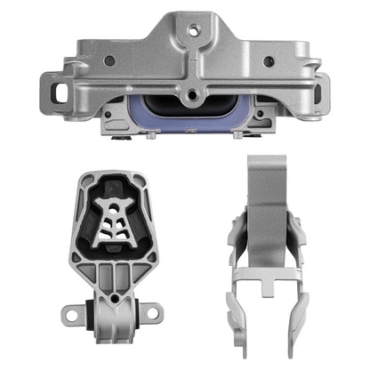 3Pcs Auto Transmission & Engine Mounts for Mercedes-Benz GLA250 2013-2019