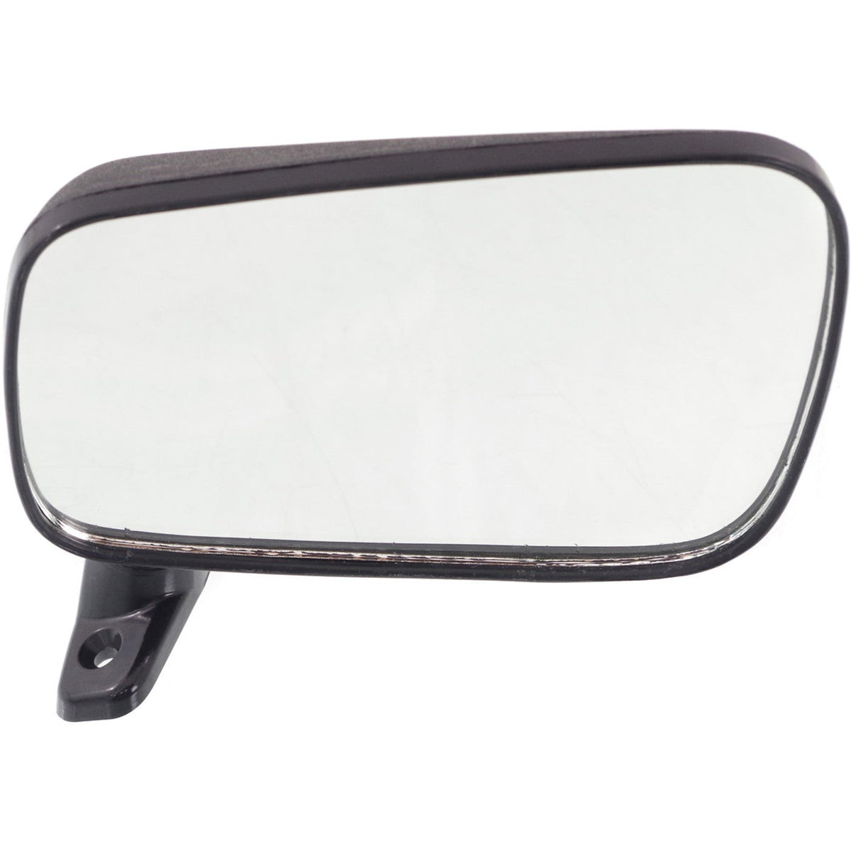 Manual Remote Mirror for Volkswagen Jetta (1980–1984) Right Side Textured Black