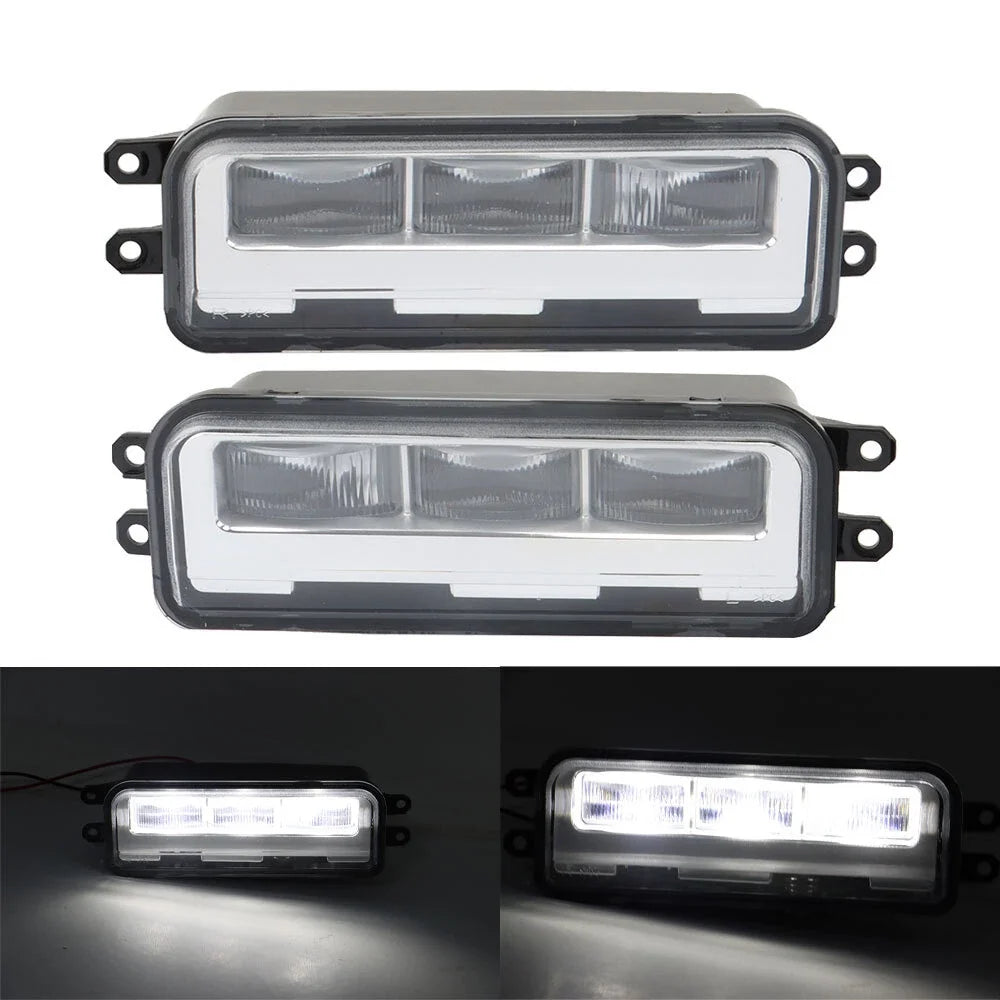 Fog Lights for Toyota Tundra (2022–2024) Driver + Passenger Side Pair Clear