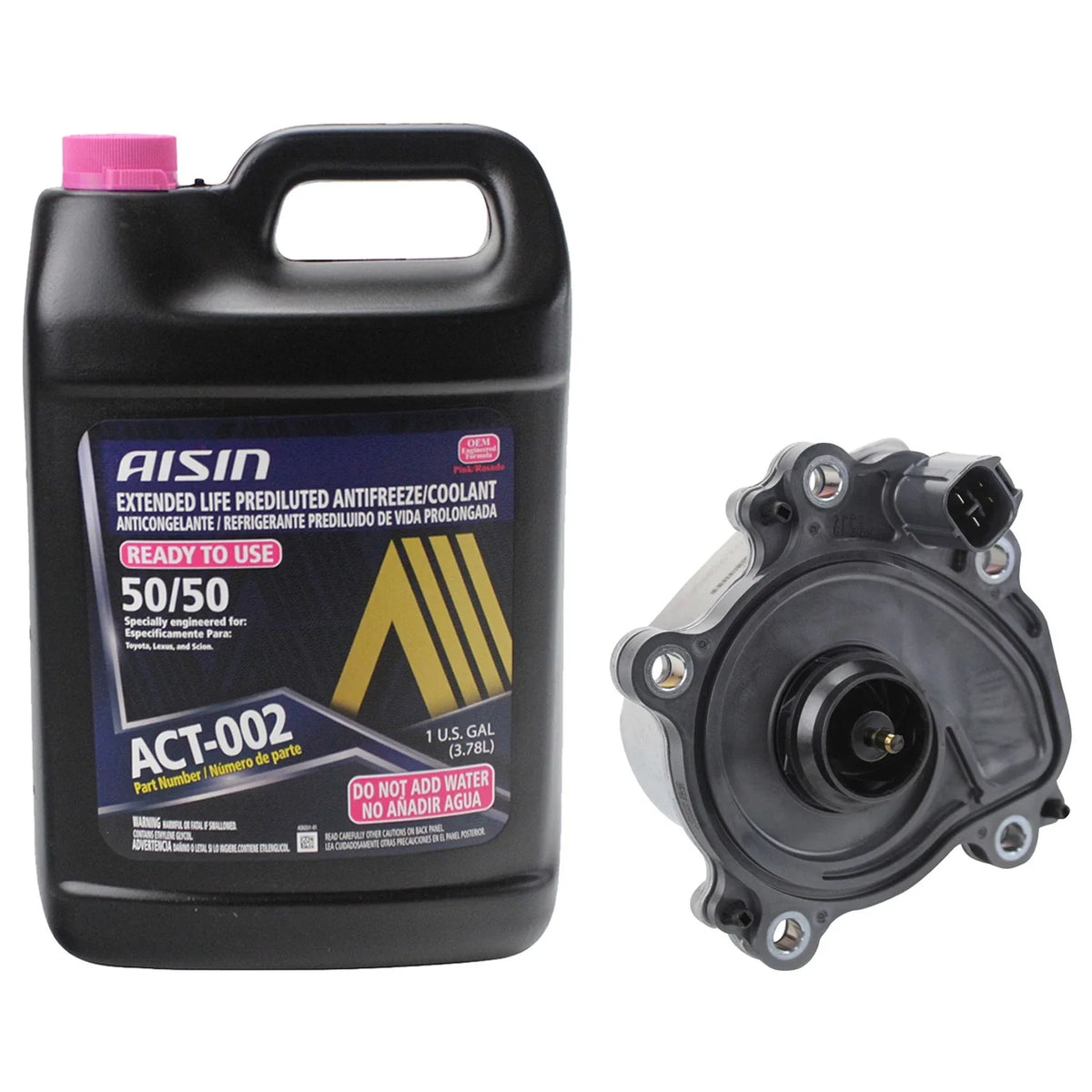 Aisin Water Pump Kit for Avalon Camry ES300h 2.5L L4 (2013–2023)