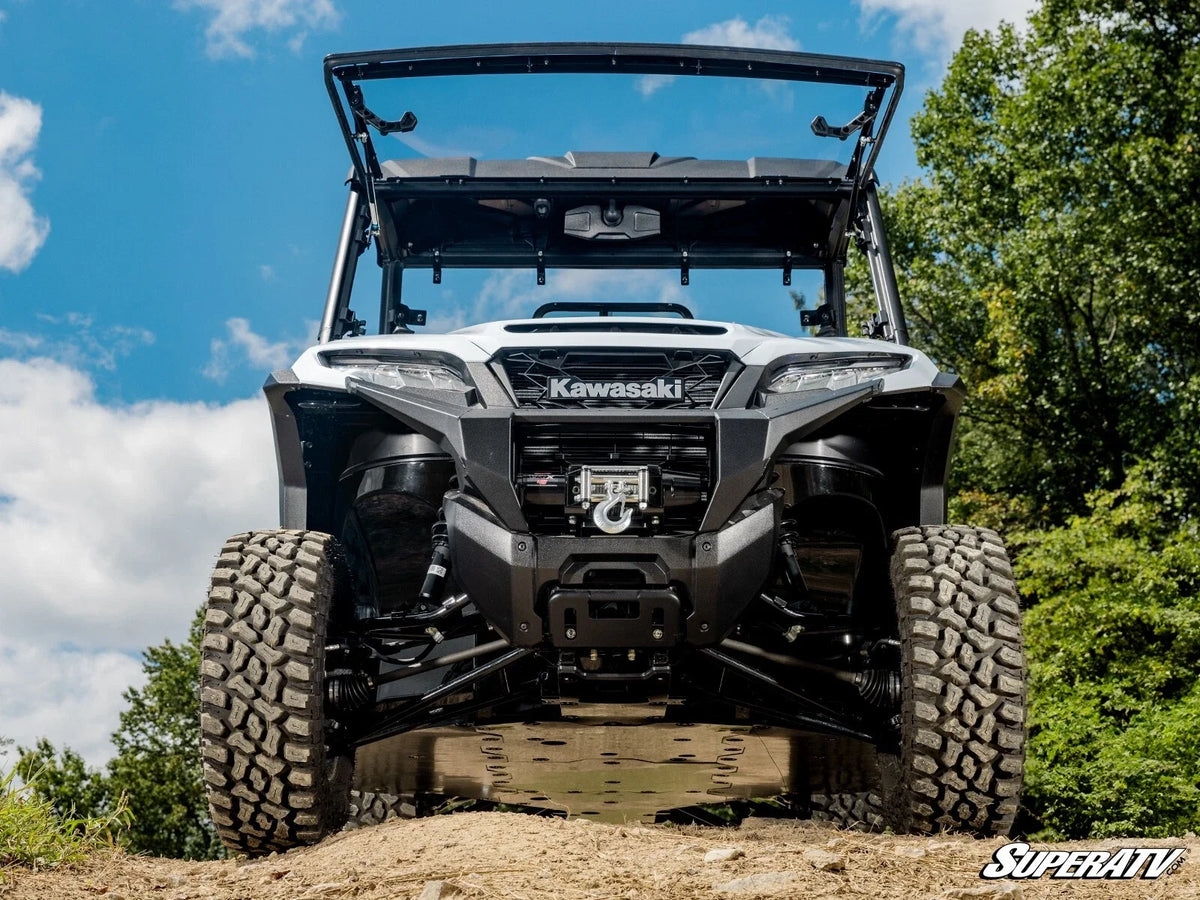 Scratch-Resistant Flip Windshield for Kawasaki Ridge (Fitment Specific)