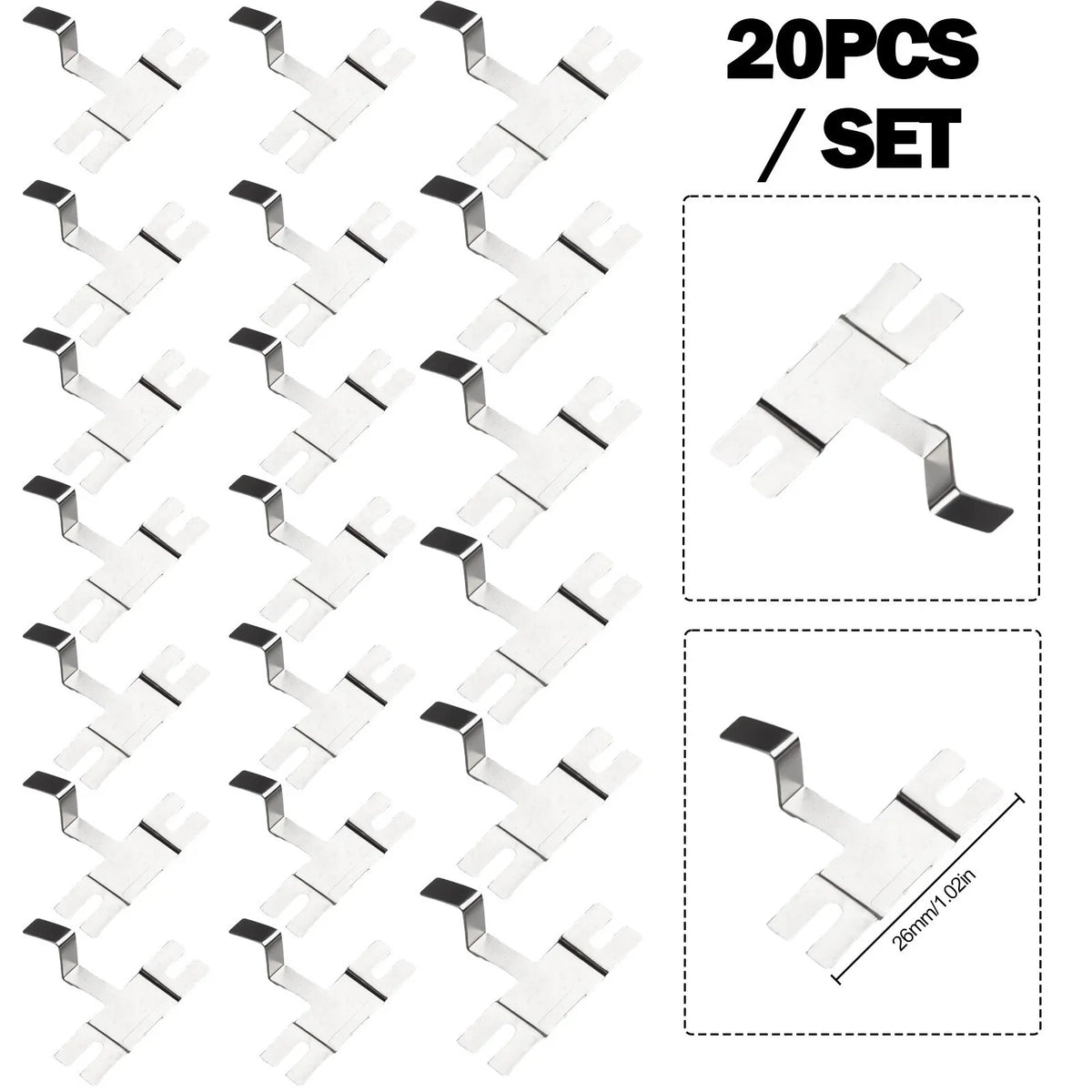 Nickel Sheets for Spot Welding (2.6cm/1.02in)