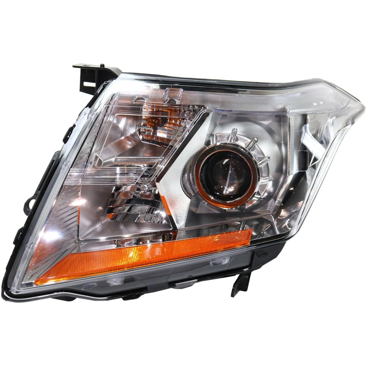Headlight Set for Cadillac SRX (2014–2016) Halogen w/ Bulbs CAPA