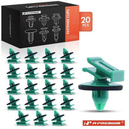20x Nylon Rocker Panel Moulding Retainer Clip for Nissan