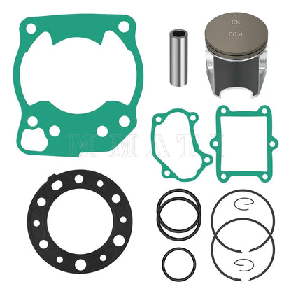Top End Gasket Piston Rebuild Kit STD 66.4mm for Honda CR250R 1992-1996