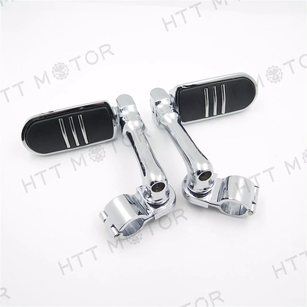 FootPeg Adjustable for Yamaha 1" 25mm & Triumph Rocket (Chrome)