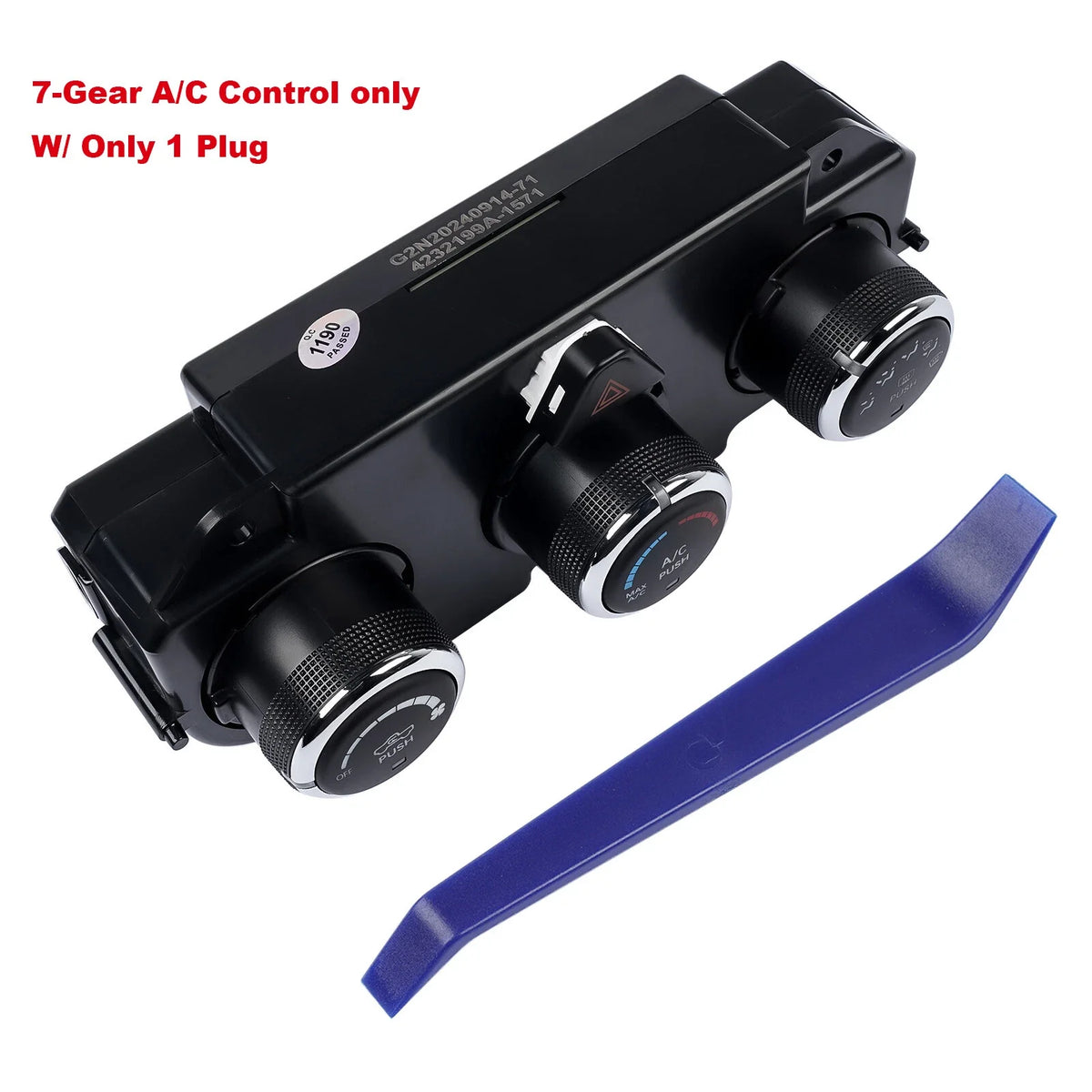 A/C Climate Control Unit 68268189AA for Dodge Ram 1500 2500 3500 (2013–2018)
