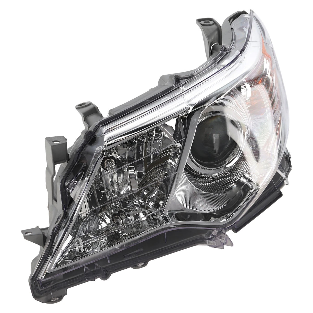 Headlight for Toyota Camry (2012–2014) Left Chrome Housing with Bulb
