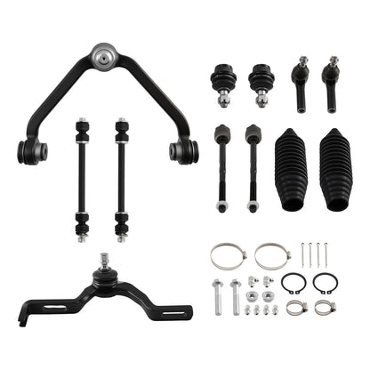 12PC Front Upper Control Arm Ball Joint Tie Rod Kit for Ford Explorer (2001–2005)