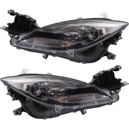 Headlight Set of 2 for Mazda 6 (2012–2013) Left & Right with Bulb