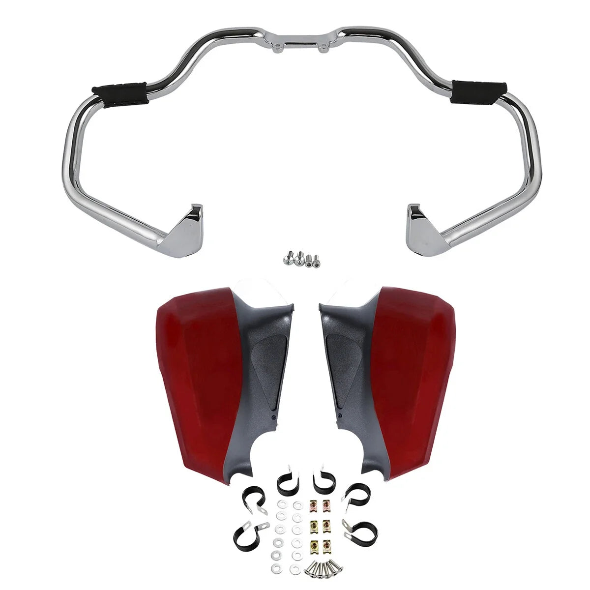 Mustache Chrome Engine Guard for Indian Chieftain (2014-2018)