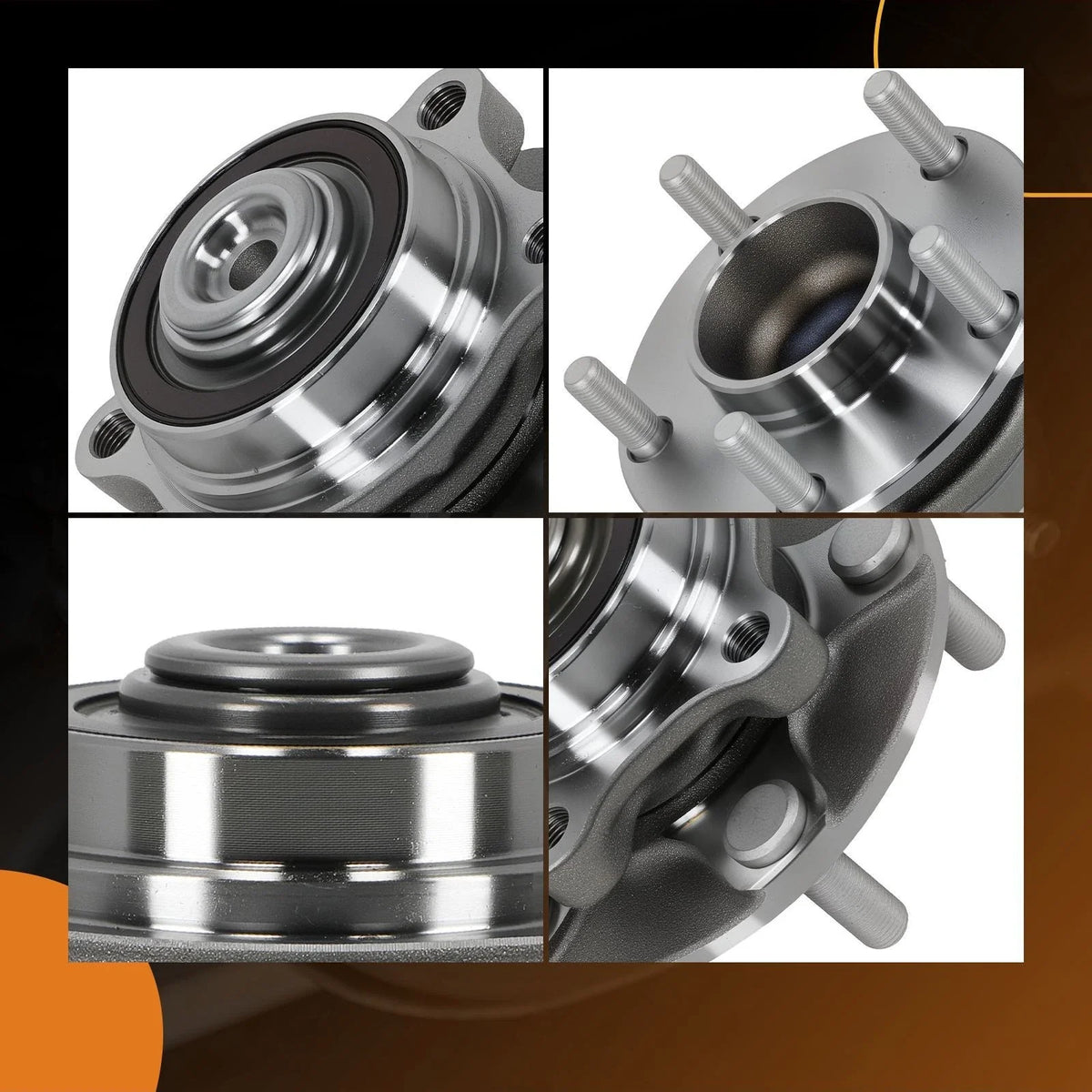 5 Bolt Front Wheel Hub and Bearing Set for Infiniti G35/350Z (2003–2009) 40202AL510