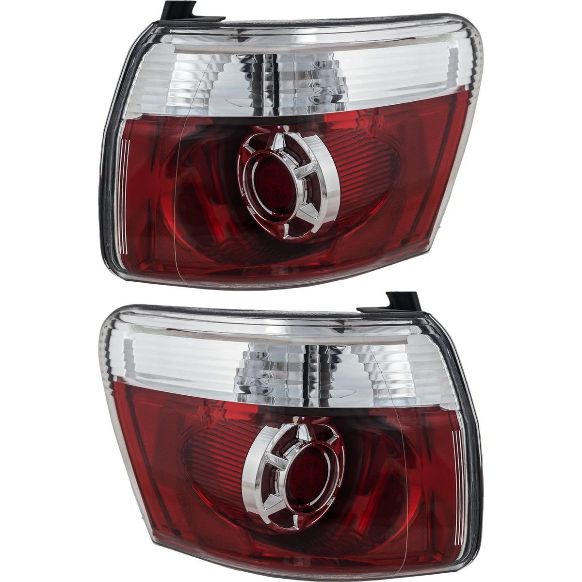 Set of 2 LED Tail Lights for GMC Acadia (2007–2012) Denali SL SLE SLT w/ Bulbs