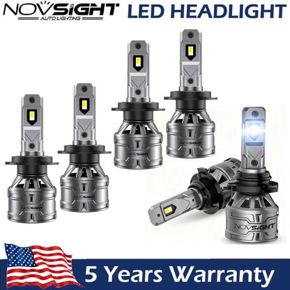 LED Headlight Bulbs Kit H7 9006 for Toyota Hilux N70 2005-2015