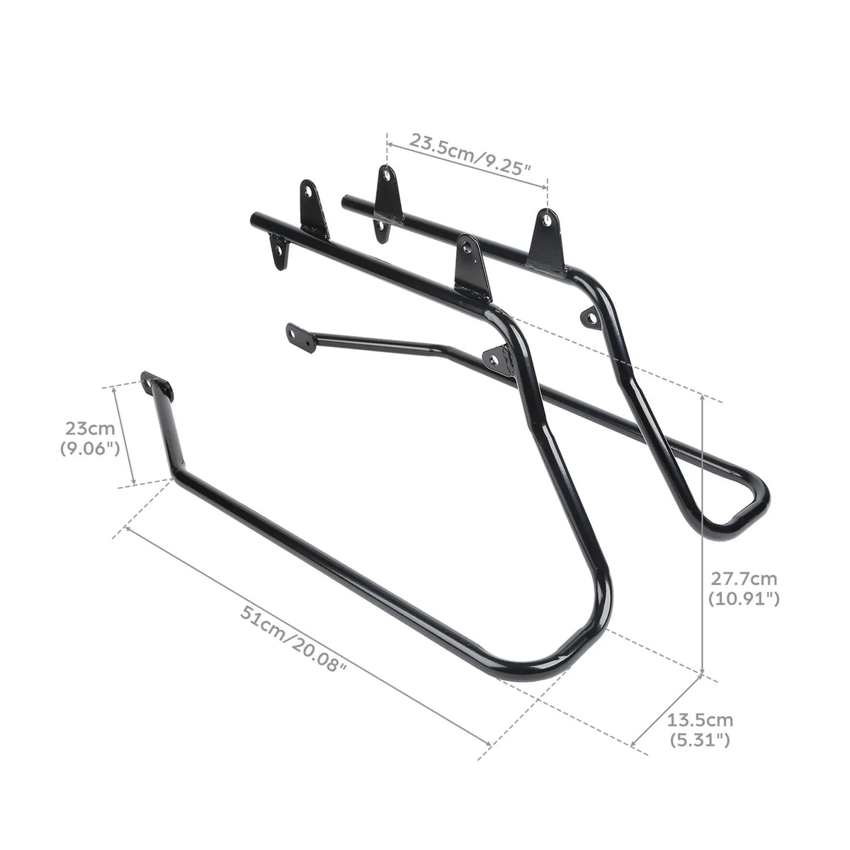 Saddlebags Conversion Brackets for Harley Davidson Softail (1984–2017)