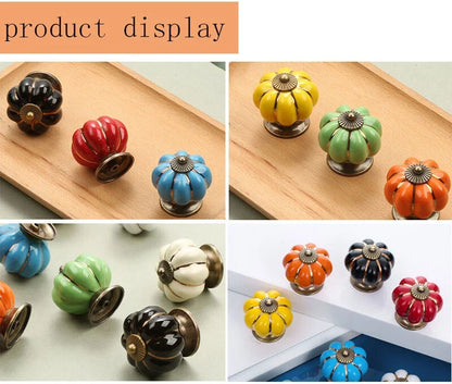 Ceramic Cabinet Knob Pull Handle for Kitchen Drawer