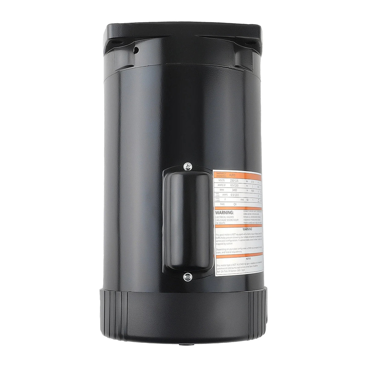 Single Speed Pool Pump Motor for B2853 (1HP, 230/115 Volts)