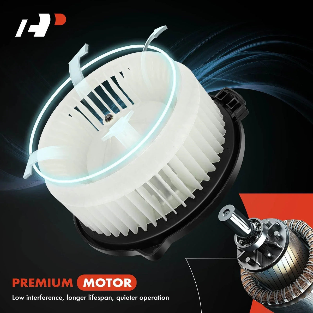 Wheel Assembly HVAC Blower Motor for Honda CR-V (2002-2006)