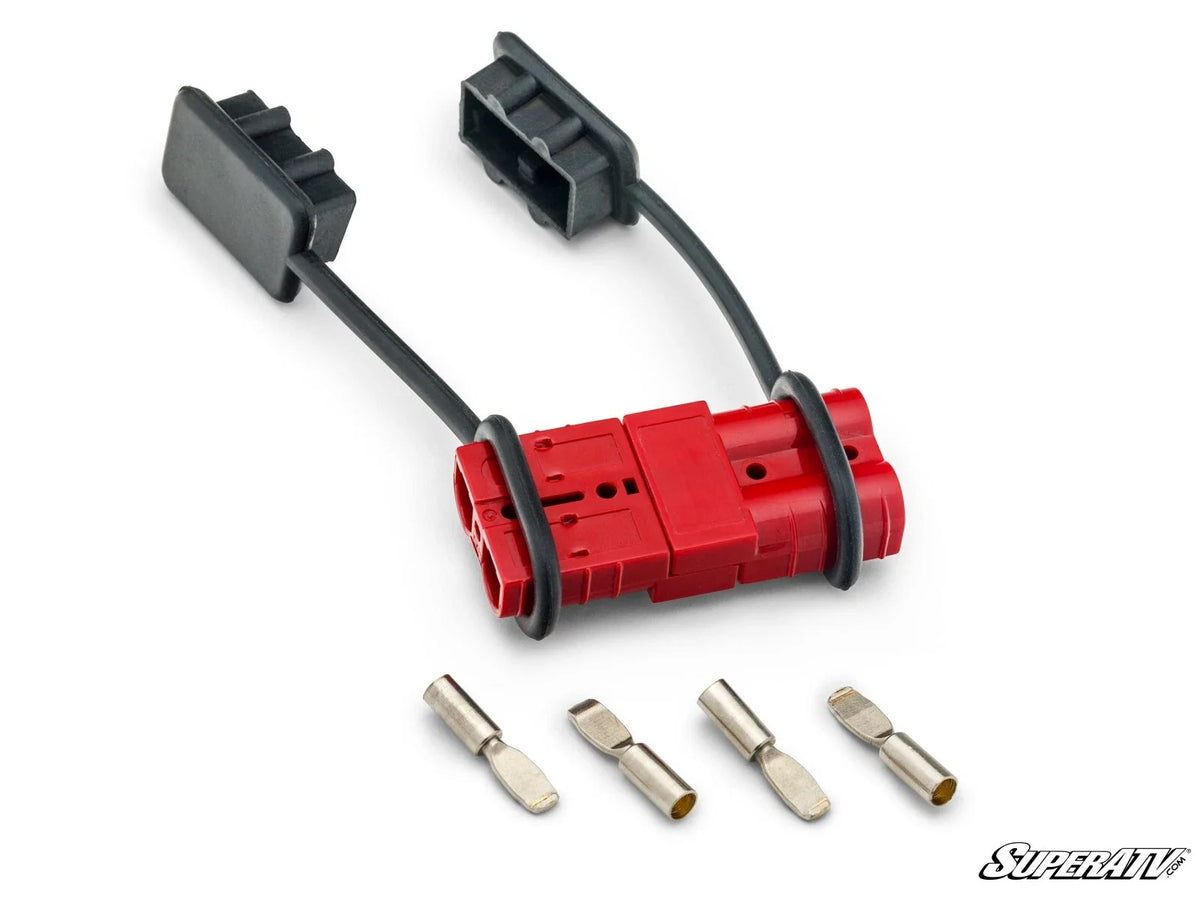 Winch Quick Connect Plugs for Universal Fit (12-36 Volts DC)