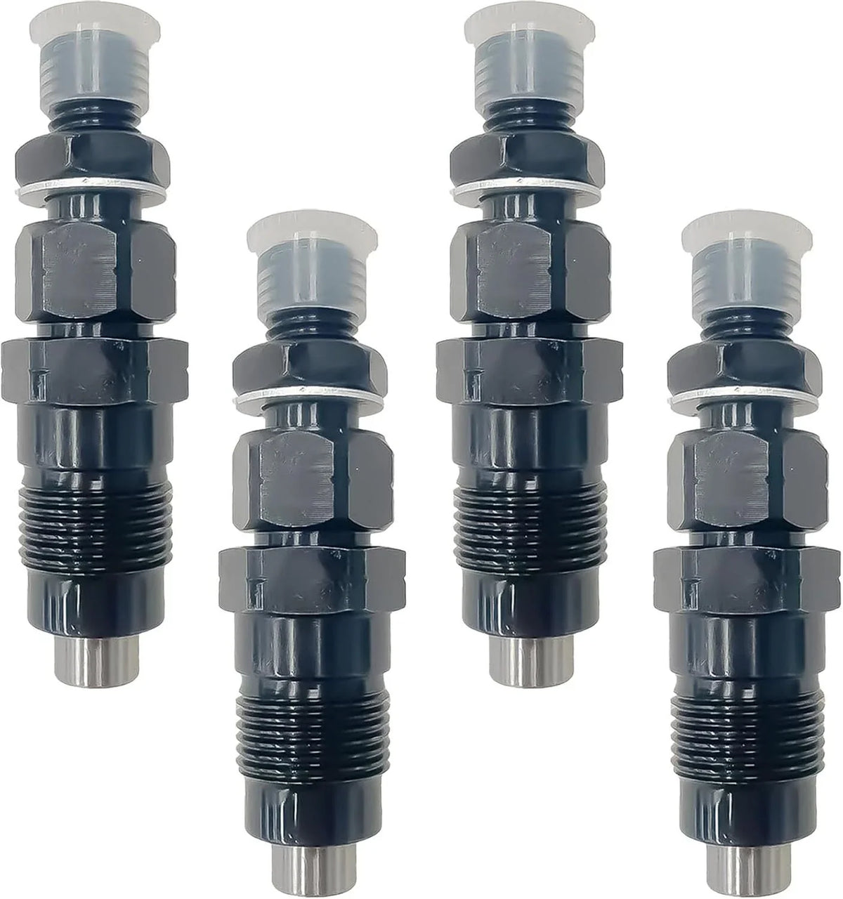 Set of 4 Fuel Injectors for Isuzu 4JG2 Diesel Engine (8-97140624-0, 8971406240)