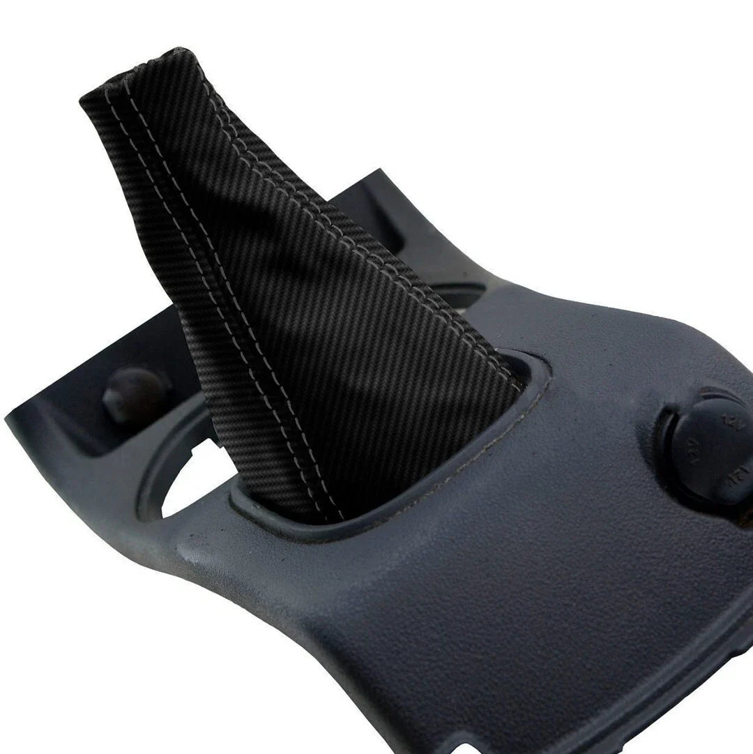 Shift Boot for Chevrolet Cobalt LS LT (2005–2010) Carbon Black PU Leather