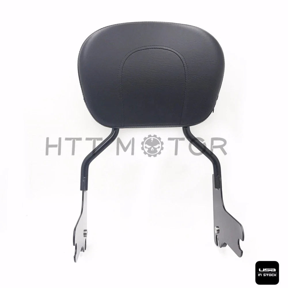 Black Backrest Sissy Bar for Harley Touring Road King Electra Street Glide (1997–2008)