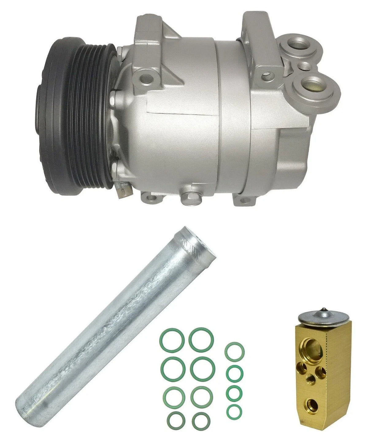 AC Compressor Kit Replacement for Pontiac Wave 1.6L (2007–2007)
