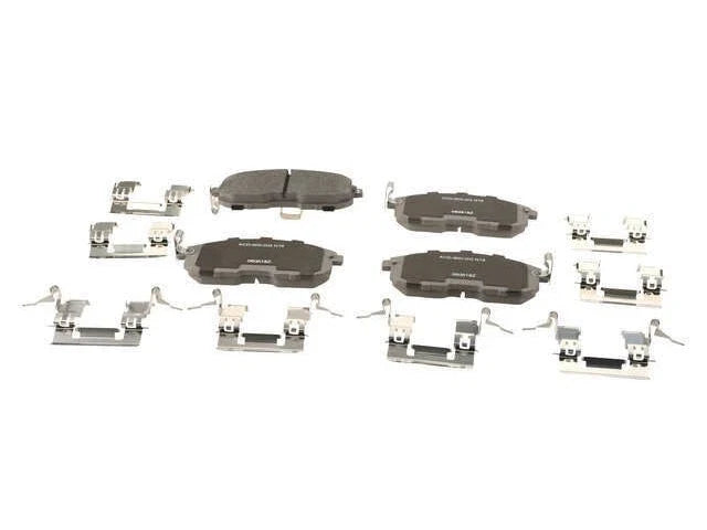 Front Brake Pad Set for Suzuki SX4 Crossover (2012) HM697TJ Silver Ceramic