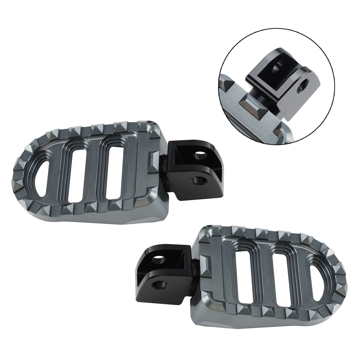 Foot Pegs Front for Classic 350 & Meteor 350 (2021–2023) - Gray