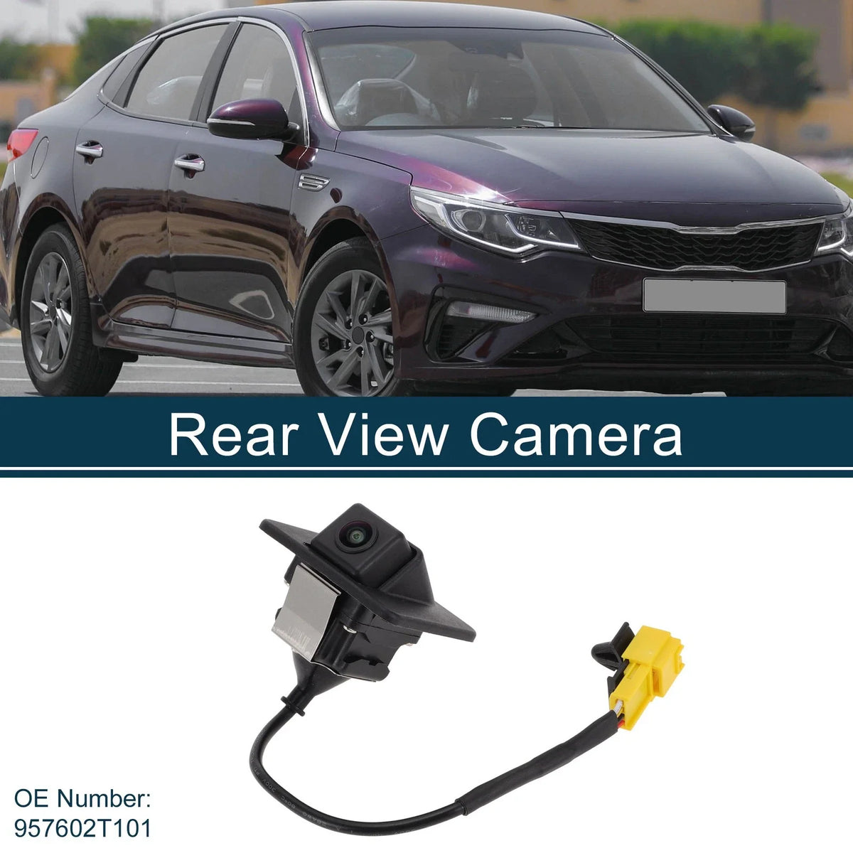 Rear View Camera for Kia Optima (2011–2013) 120-180 Degree
