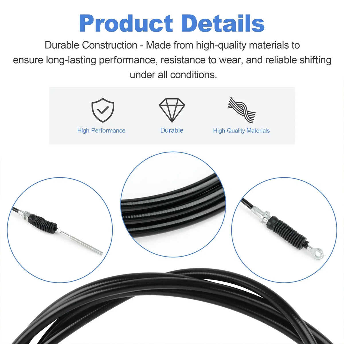 Shift Cable for Toro Workman 12003, 12004, 12004TC (03-04)