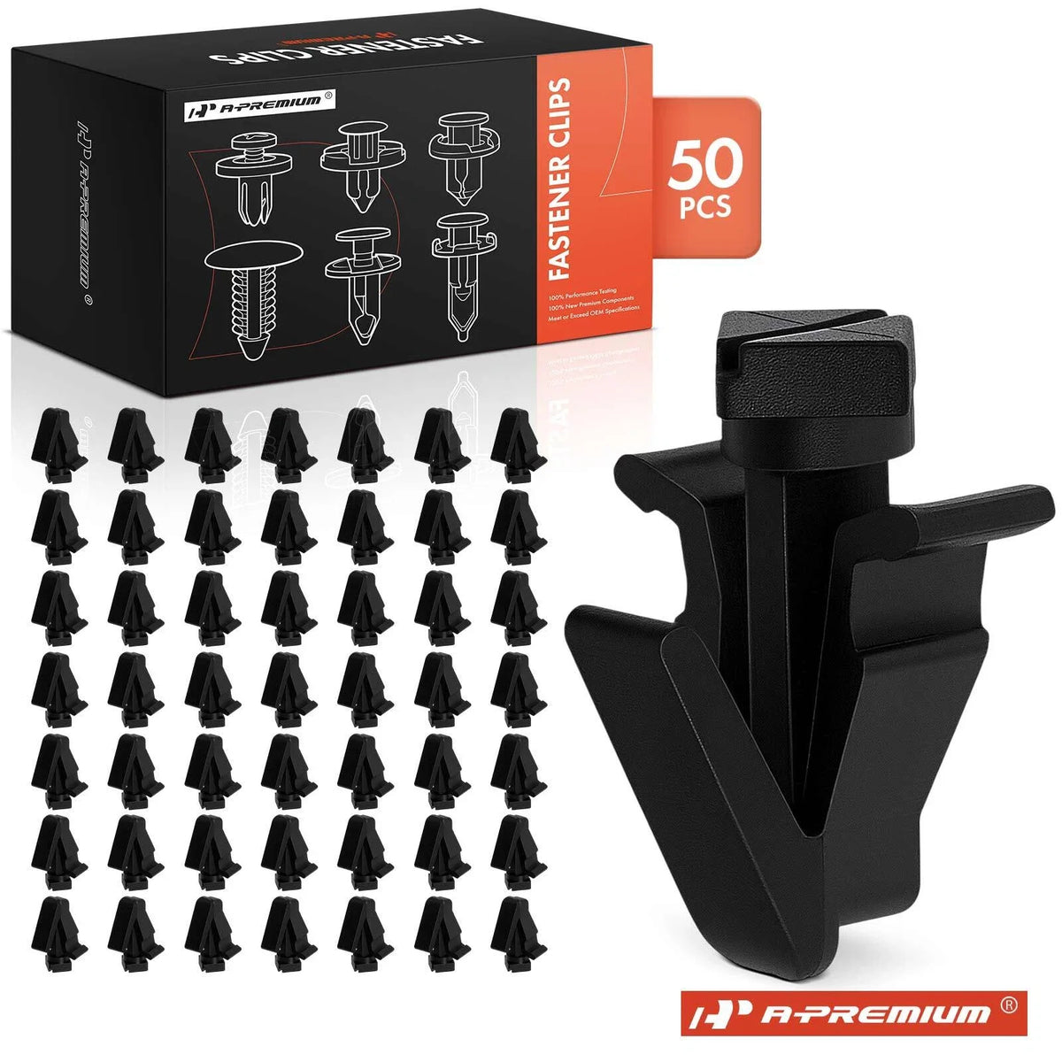 50Pcs Nylon Grille Clips for Nissan Altima, Sentra
