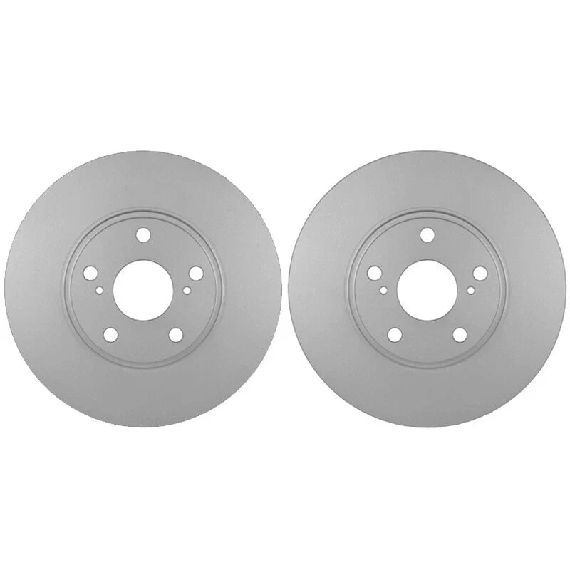 Set of 2 Front Vented Disc Brake Rotors for Toyota Lexus (OEM 296mm)