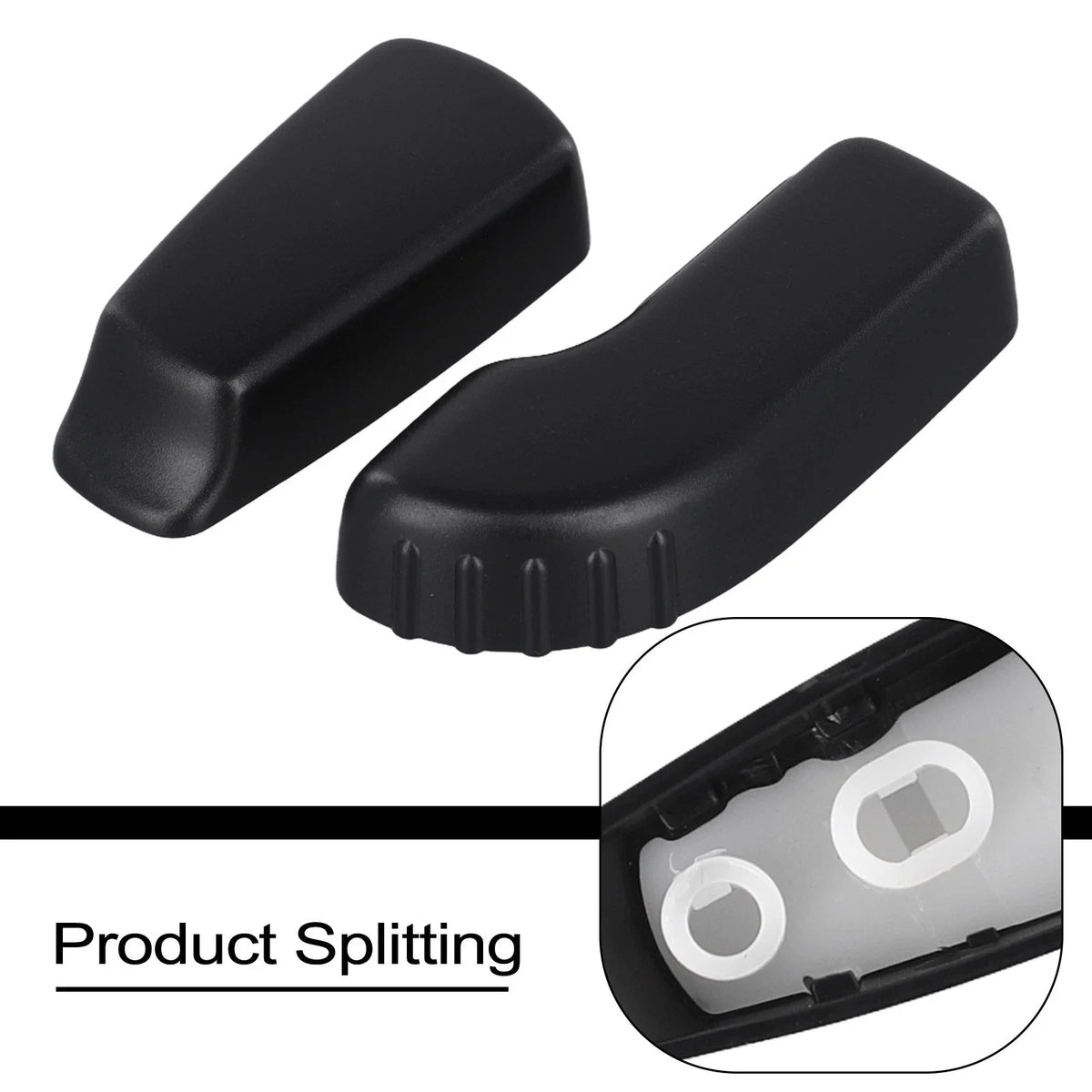 Backrest Adjust Button for - ABS Black