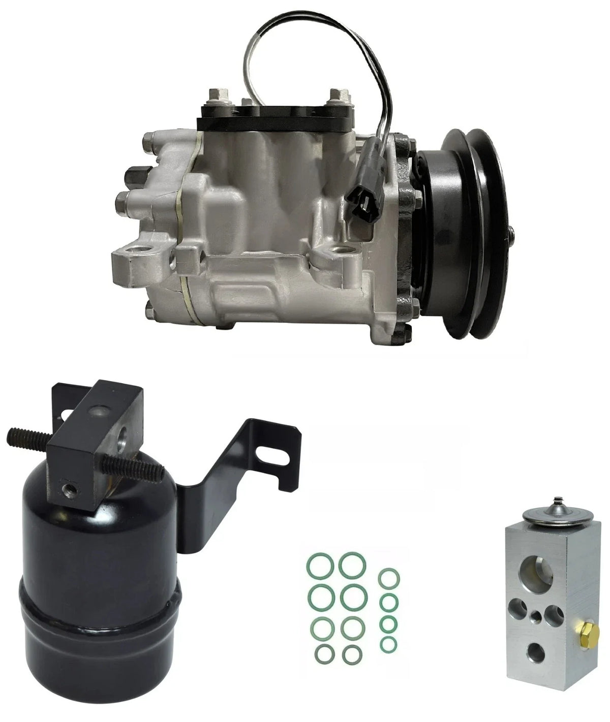 A C Compressor Kit Replacement for Dodge Dynasty 2.5L (1990–1990)