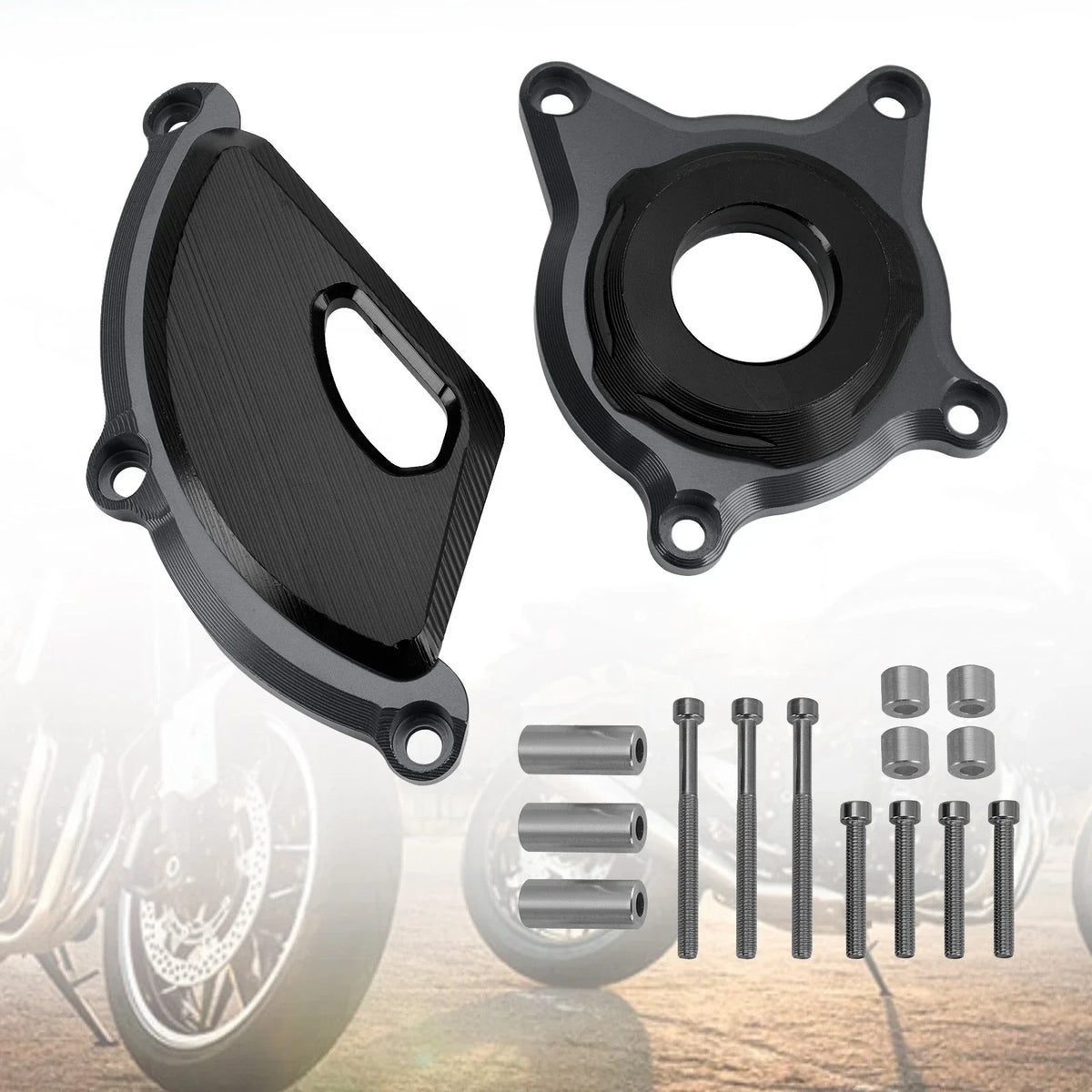 Plastic Engine Protector Covers for Kawasaki Z900 RS Cafe (2017–2023)