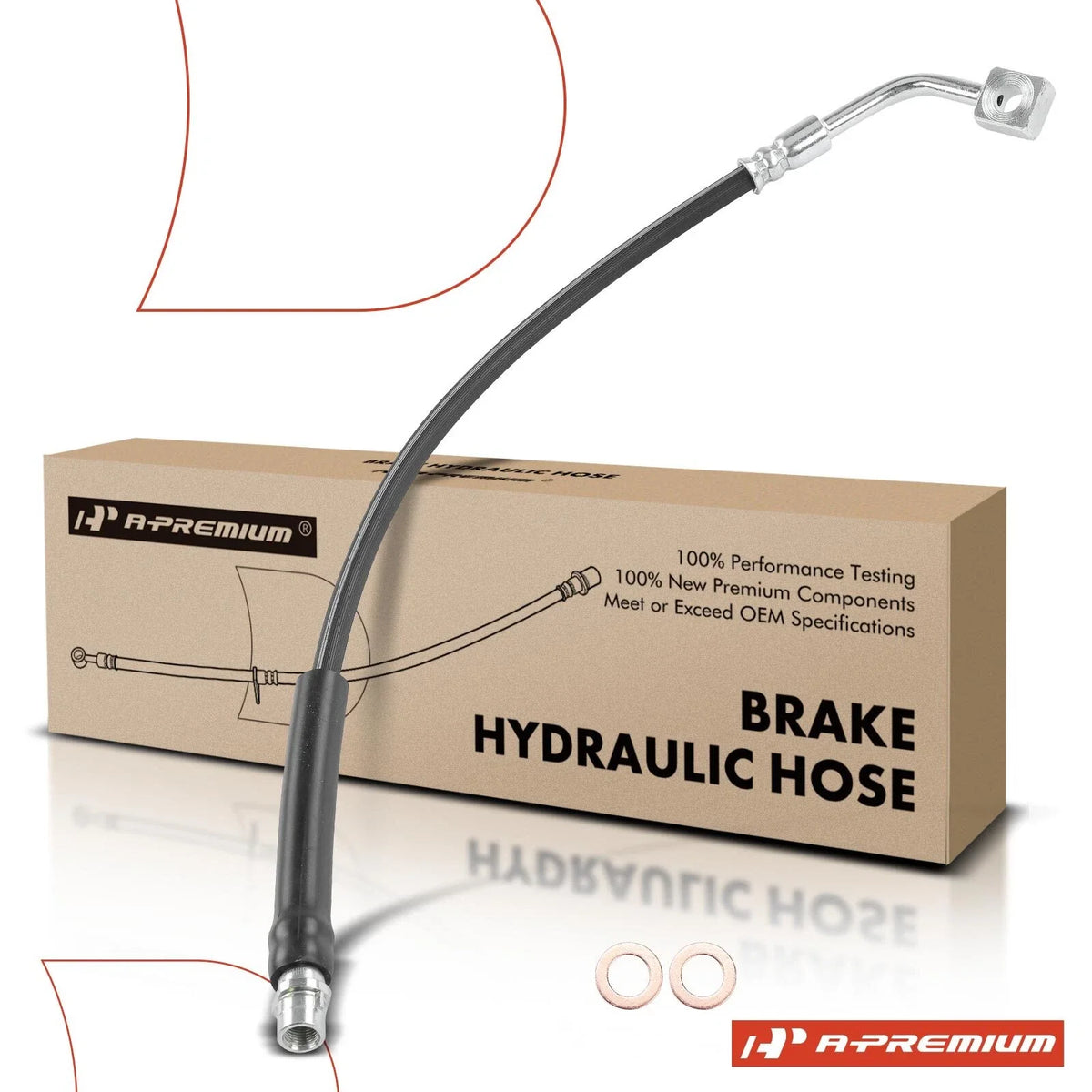 Rear Right Brake Hydraulic Hose for Buick Encore (2013)