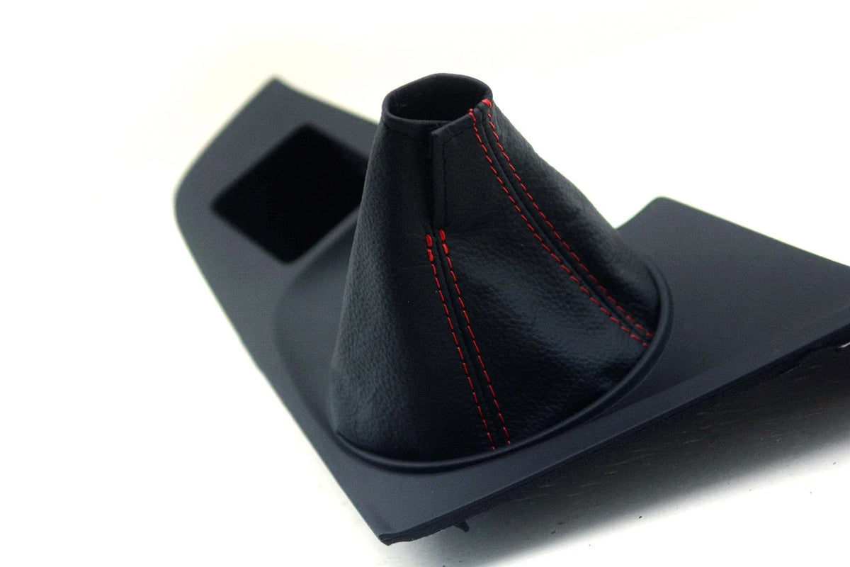Manual Shift Boot for Toyota Supra (1993–1998) Red Stitch PVC Leather