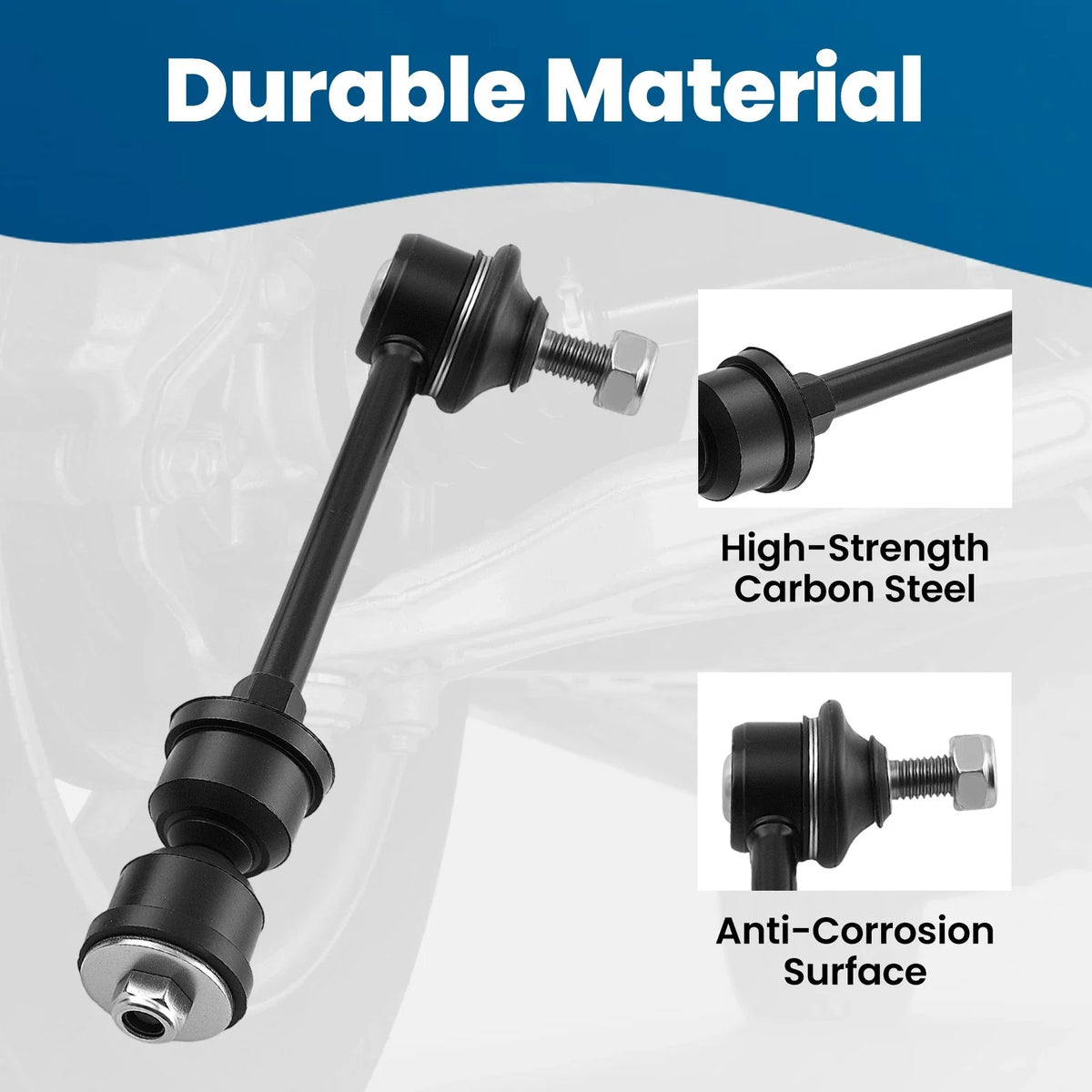 2PC Sway Bar Link Rear for Ford Escape MKC (2013–2019) K750743 MS40879